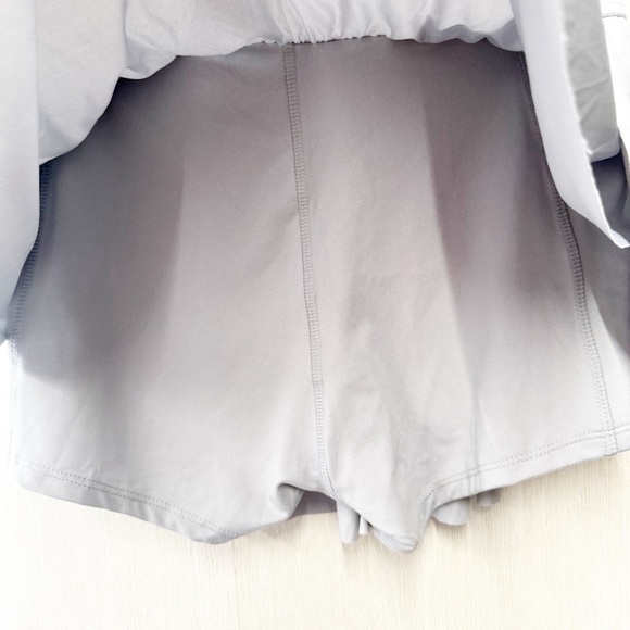 NWOT Zenana Gray Ruffle Tennis Skirt, Size Small - Picture 6 of 10
